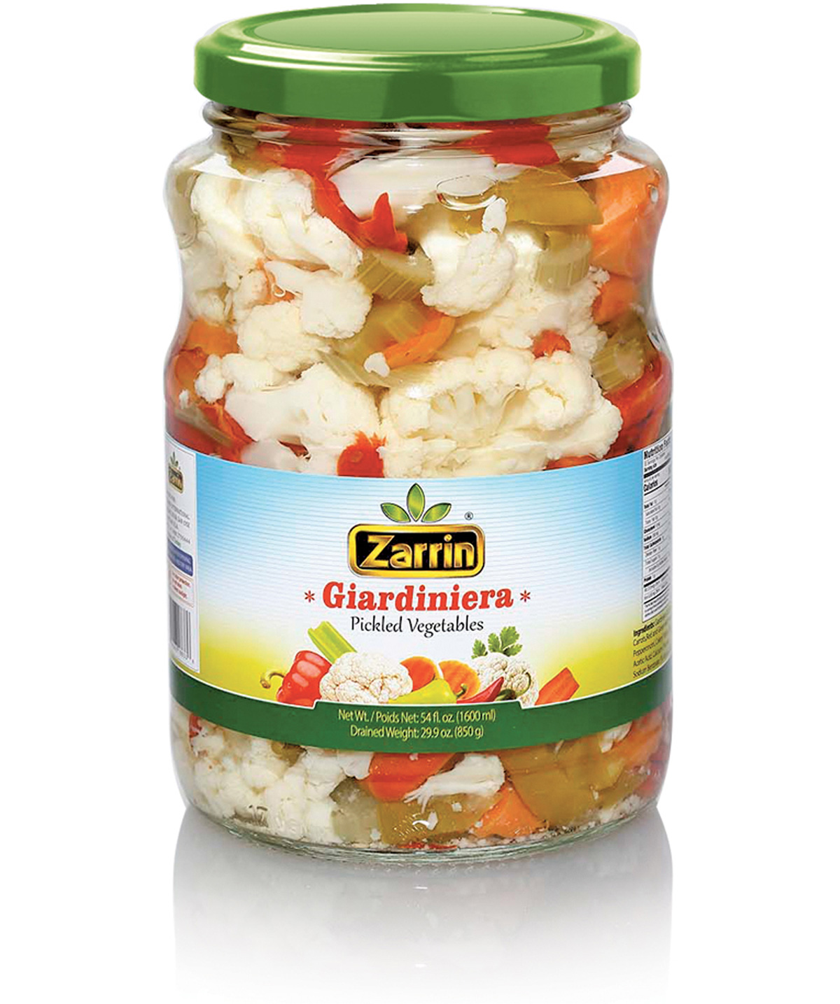 Zarrin Giardiniera In Glass Jar