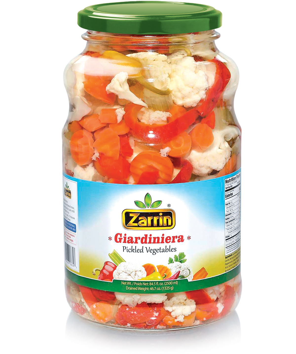 Zarrin Giardiniera In Glass Jar
