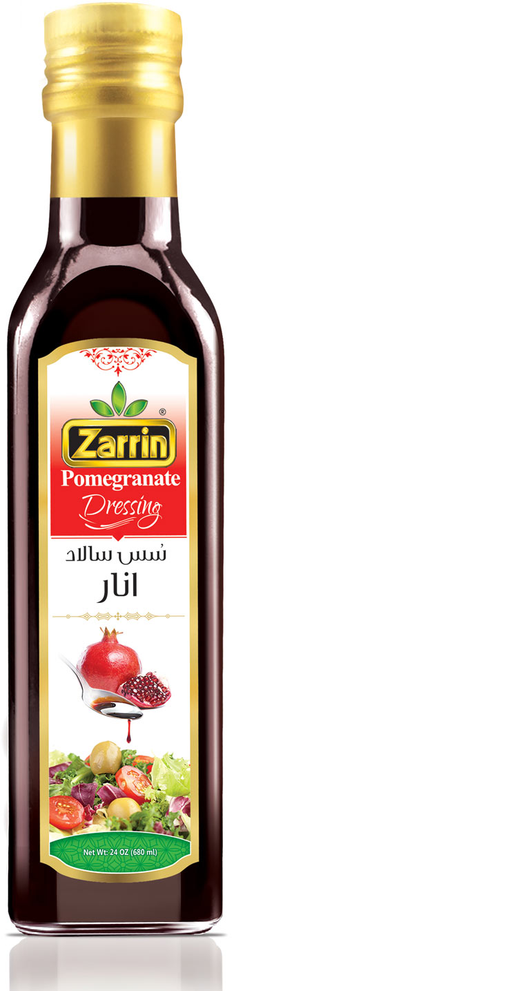 Pomegranate Salad Dressing In Glass Jar