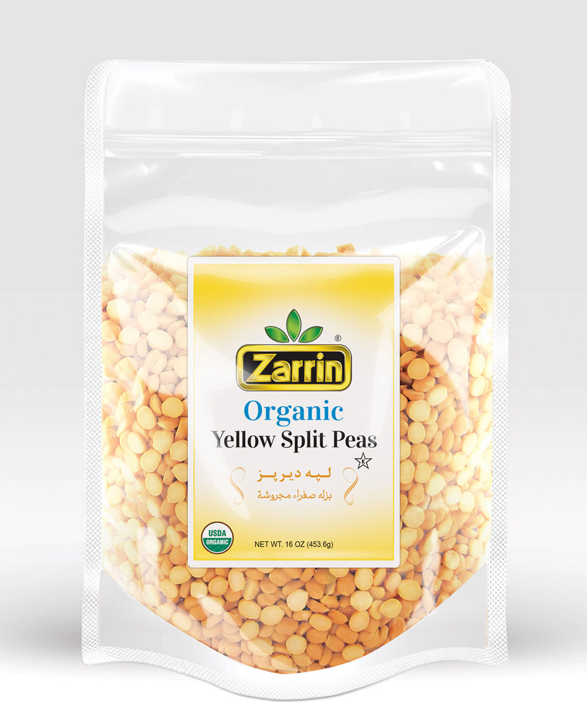 Zarrin Organic Yellow Split Peas