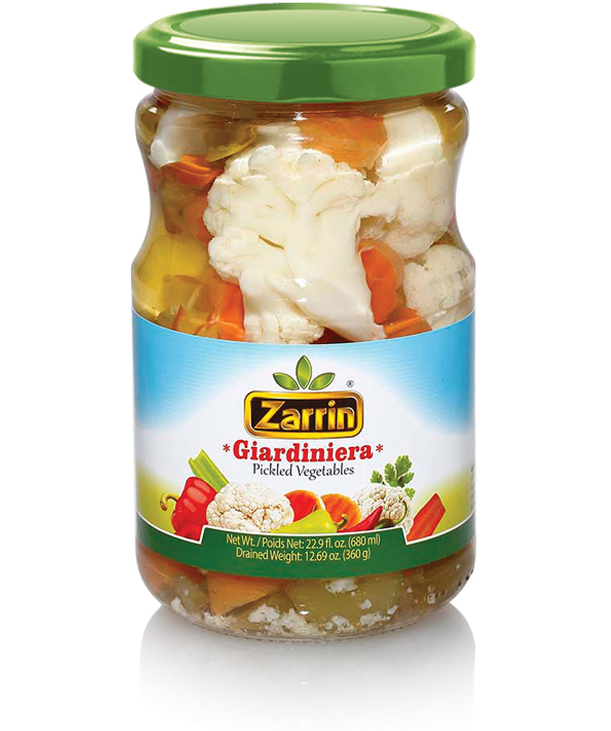 Zarrin Giardiniera In Glass Jar Zarrin Giardiniera In Glass Jar