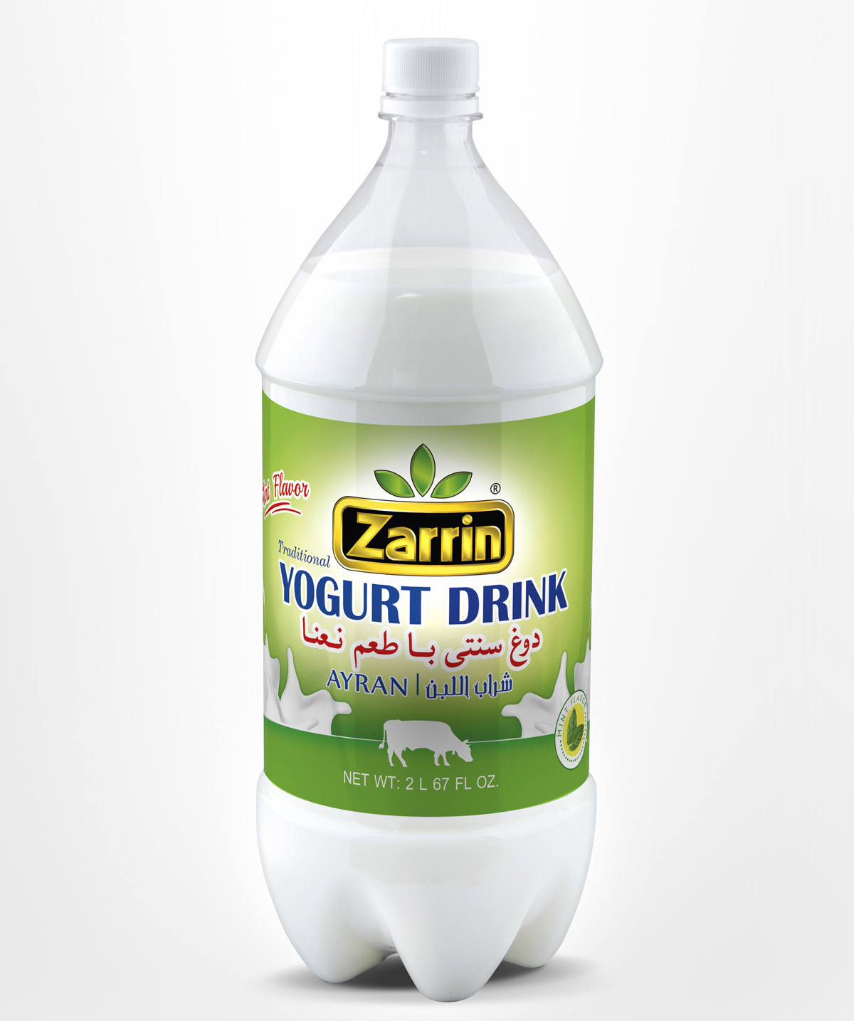 Zarrin Mint Flavor Yogurt Drink 67oz Zarrin Mint Flavor Yogurt Drink 67oz