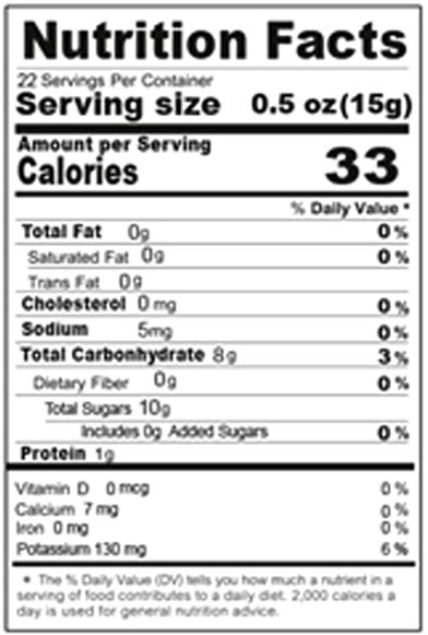 Zarrin Pomegranate Concentrate In Glass Jar Nutrition Facts Zarrin Pomegranate Concentrate In Glass Jar Nutrition Facts