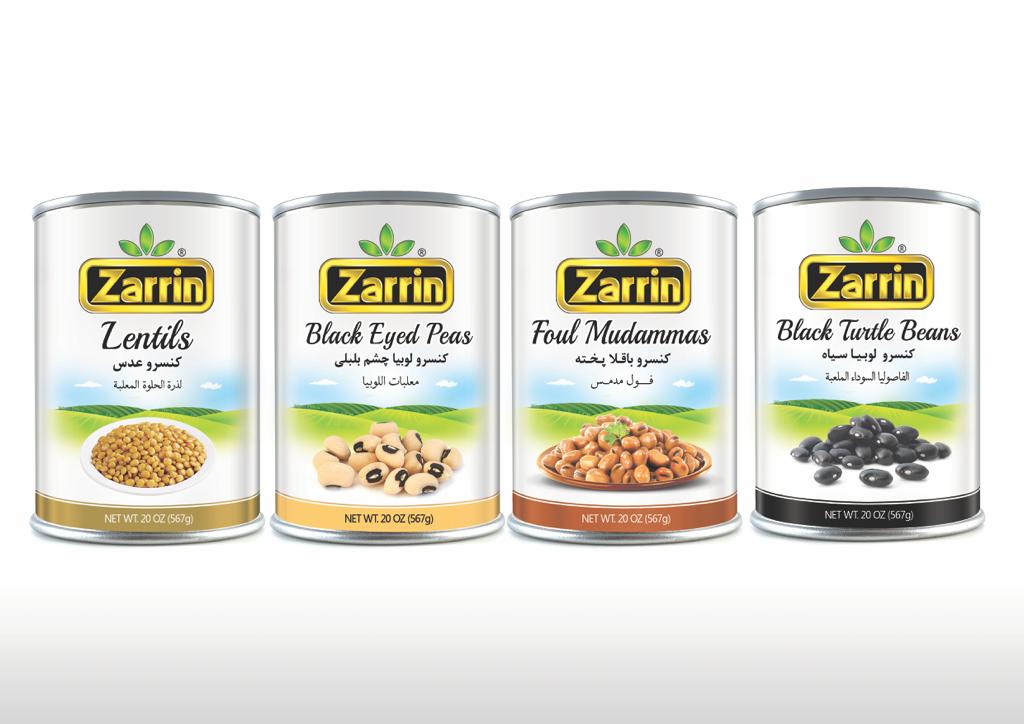 Food distributor near you, Zarrin whole Garbanzo and peas.