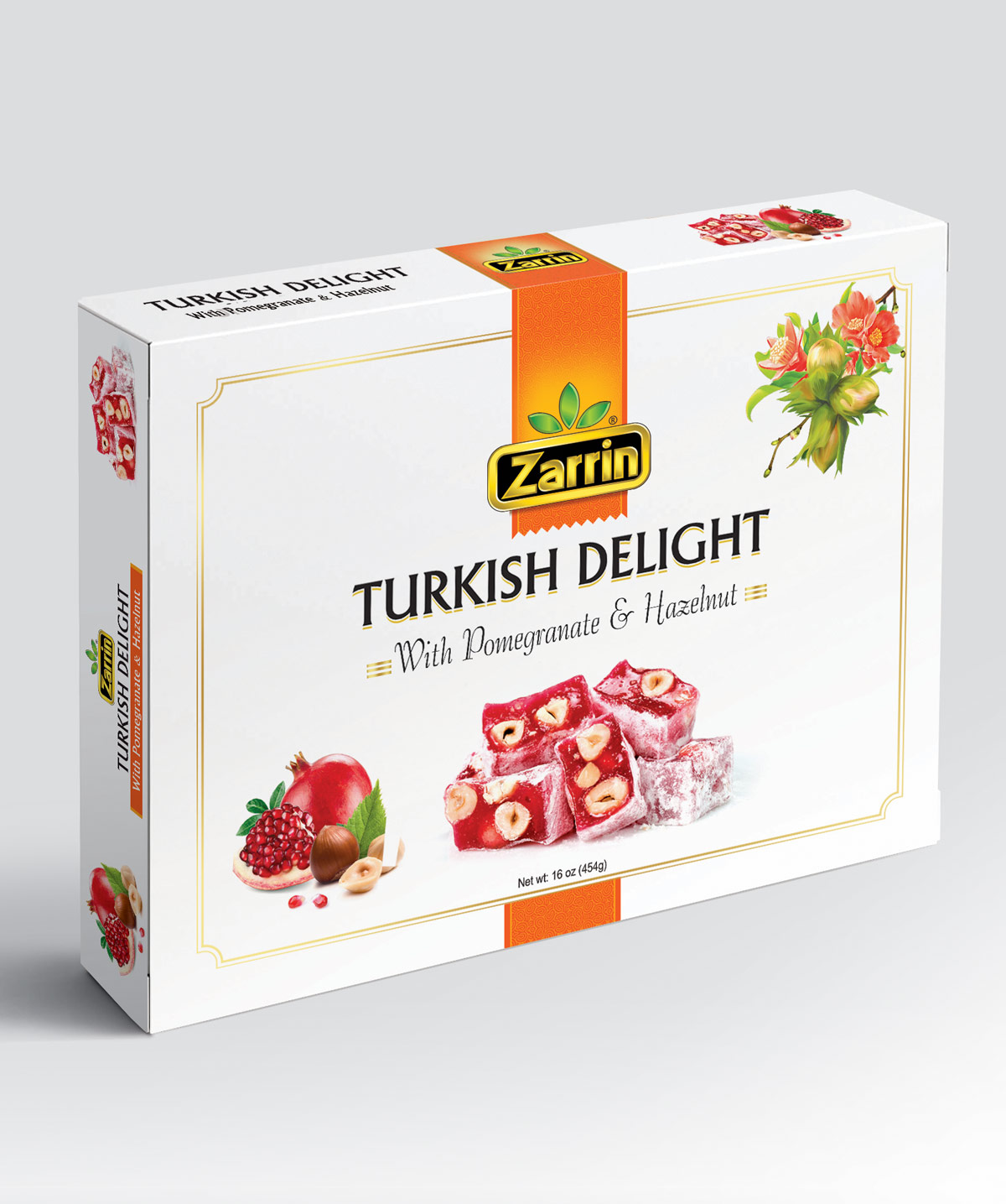 Turkish Delight With Pomegranated & Hazelnut