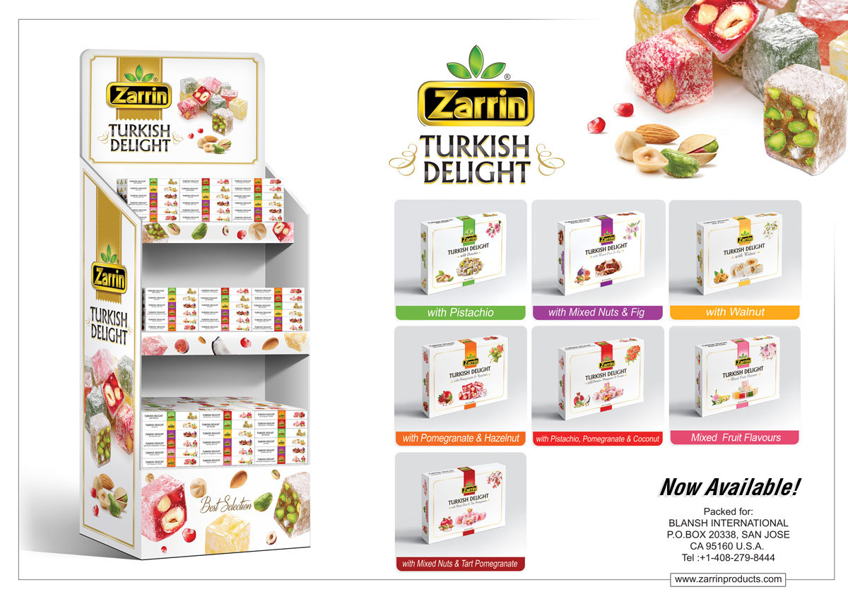 Turkish Delight by Zarrin Products.