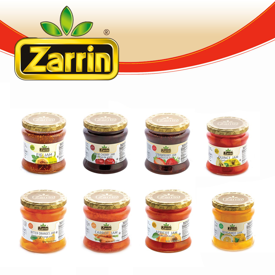 Imported jams by Zarrin.