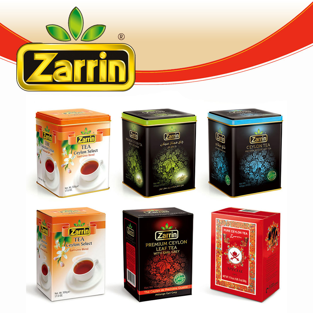 Premium Ceylon Black Tea with Earl Grey Blend by Zarrin.