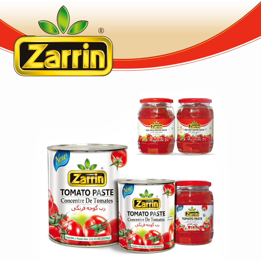 Zarrin Tomato and Red Pepper Paste.